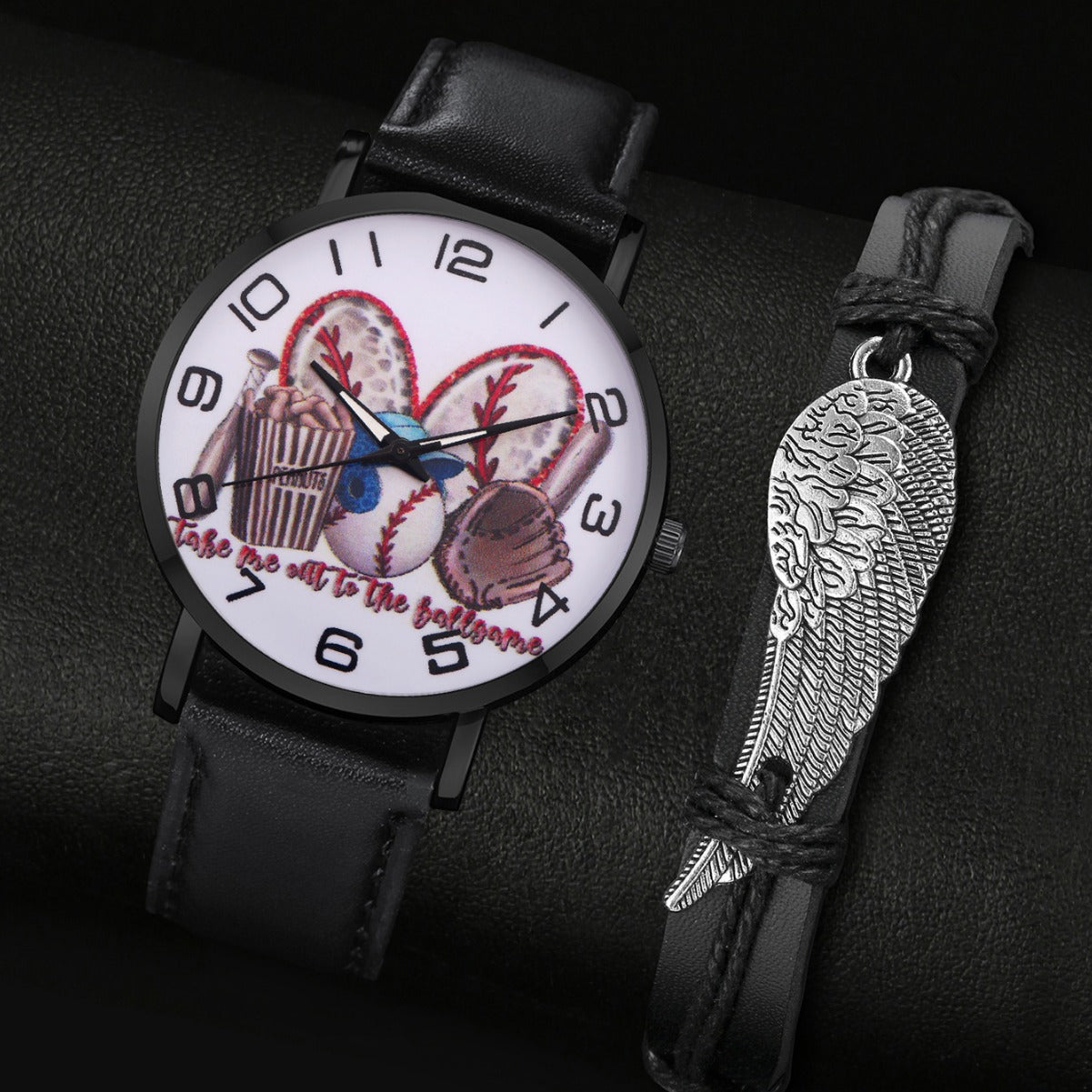 Personalized bracelet set quartz watch
