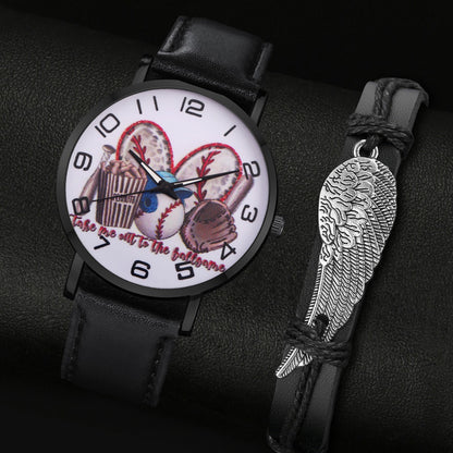 Personalized bracelet set quartz watch