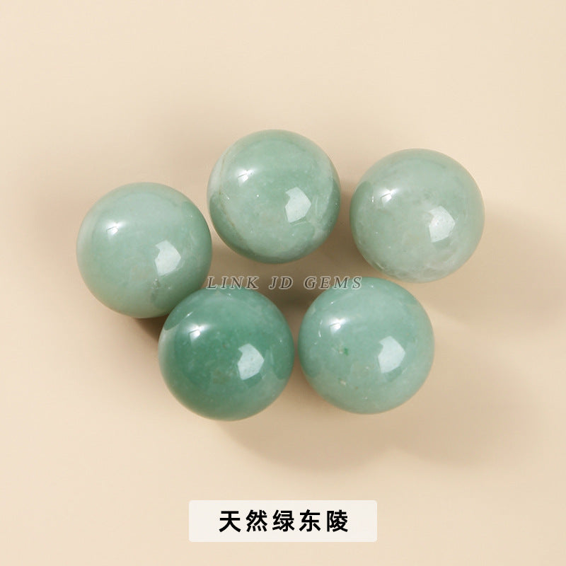 20Mm crystal agate non-porous beads loose beads