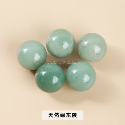 20Mm crystal agate non-porous beads loose beads
