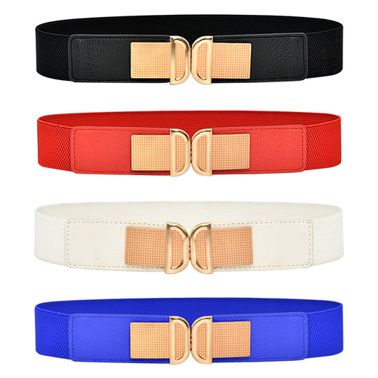 Black elastic belt
