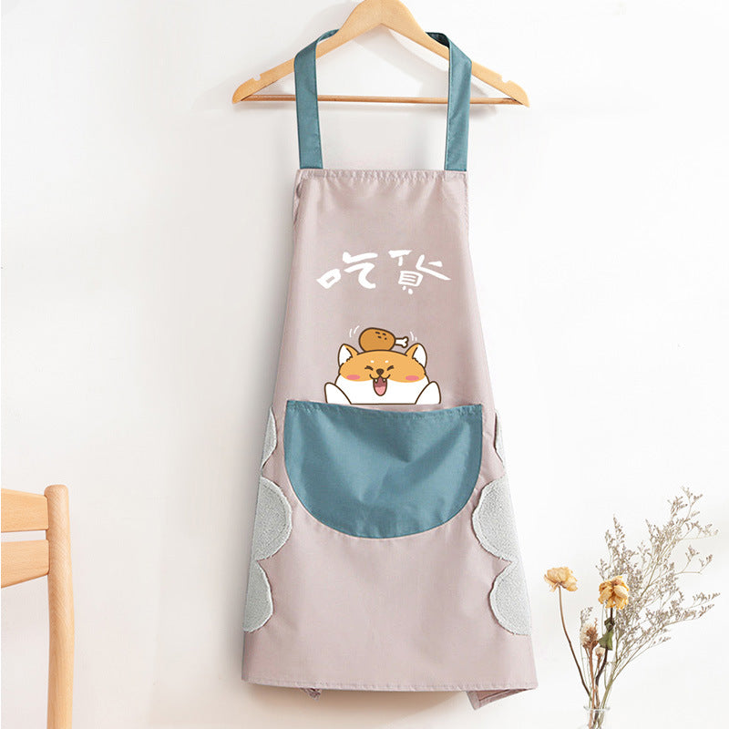 Apron home kitchen waterproof greaseproof