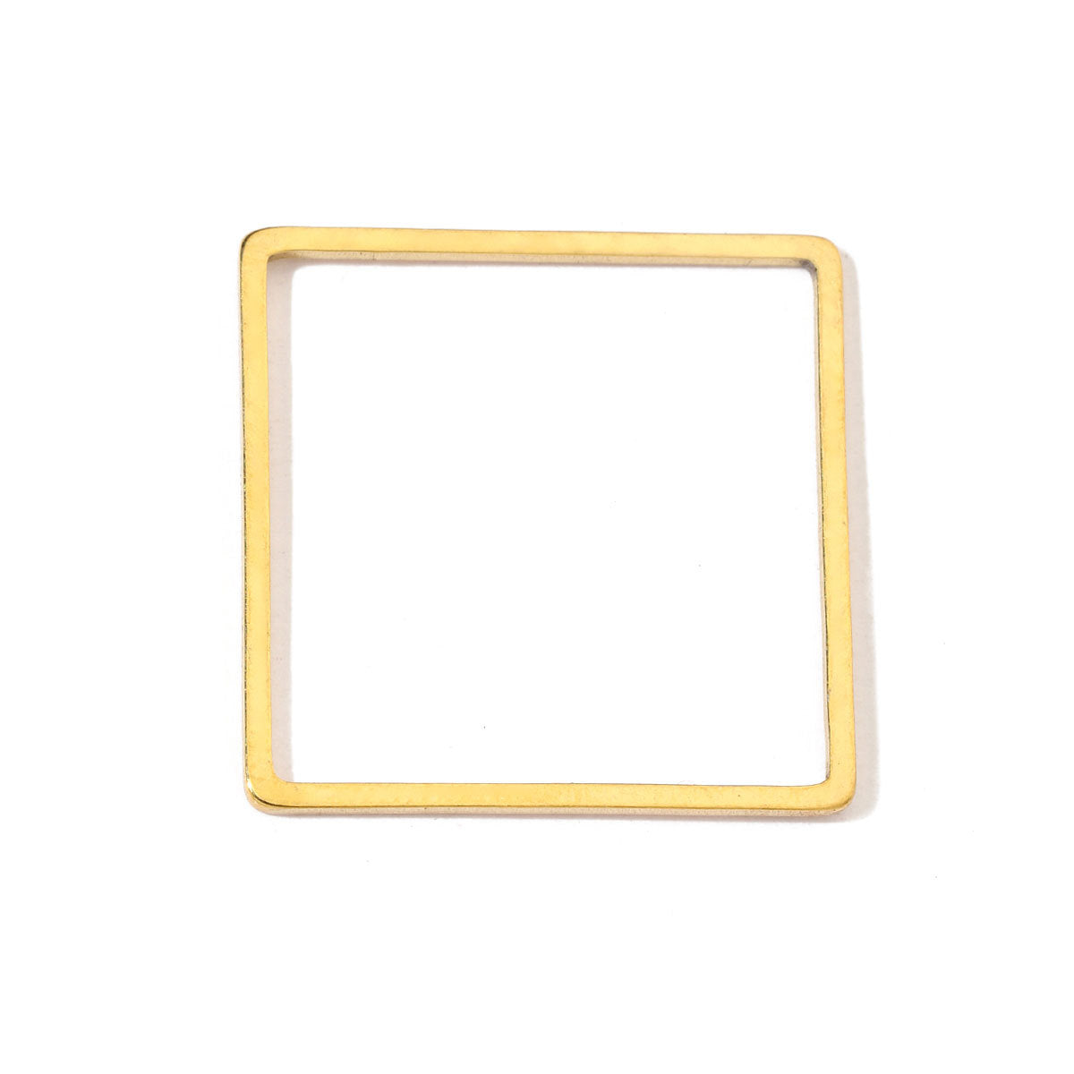 20 pcs/pack Geometric triangular round titanium steel pendant