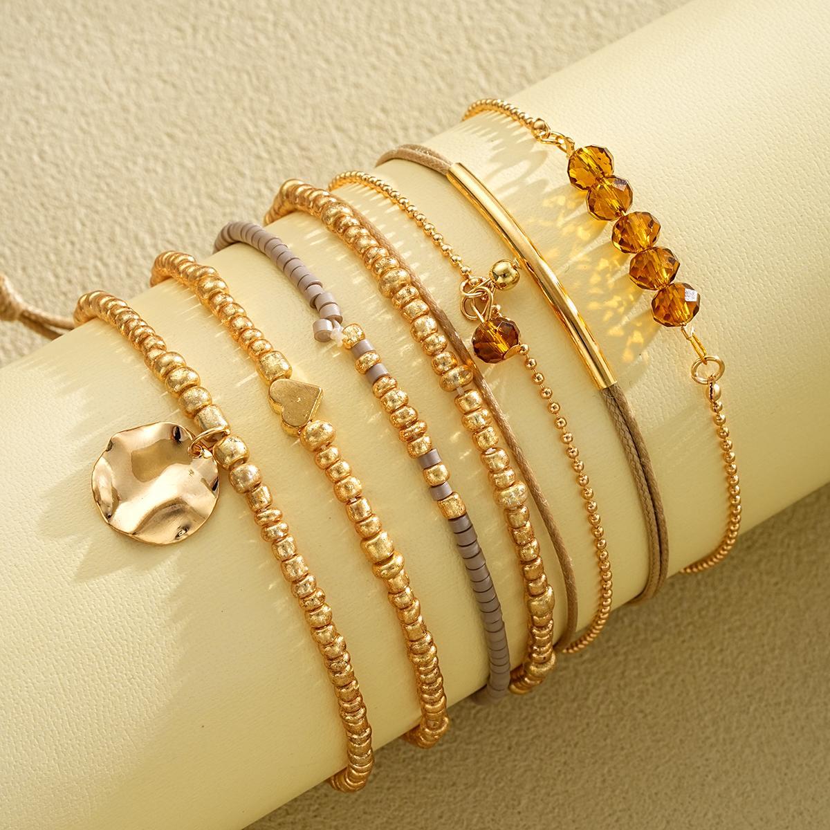 Bohemian Beaded Bracelet Set