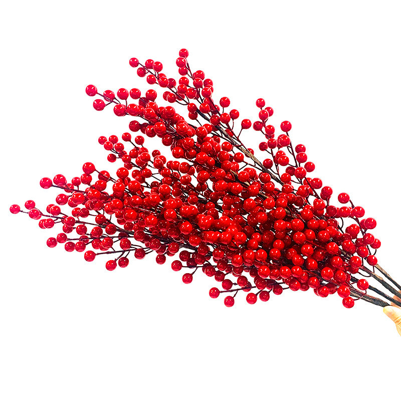 Simulación de frutos rojos. 