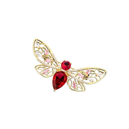 Bee brooch female ins