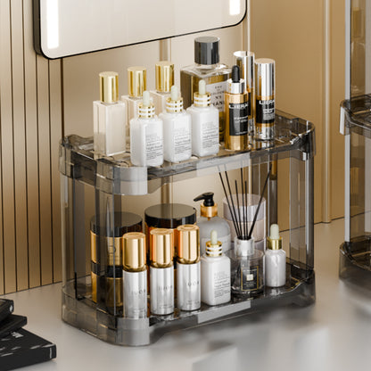 Three-tier desktop organizer