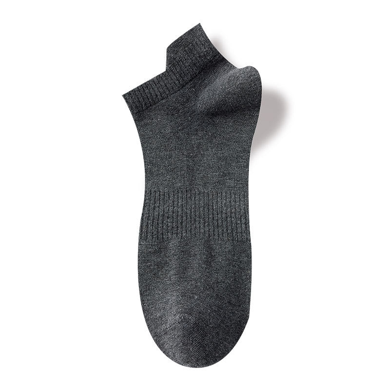 Cotton Breathable Tab Men's Ankle Socks