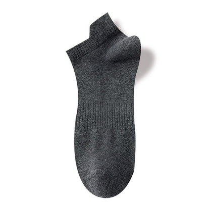 Cotton Breathable Tab Men's Ankle Socks
