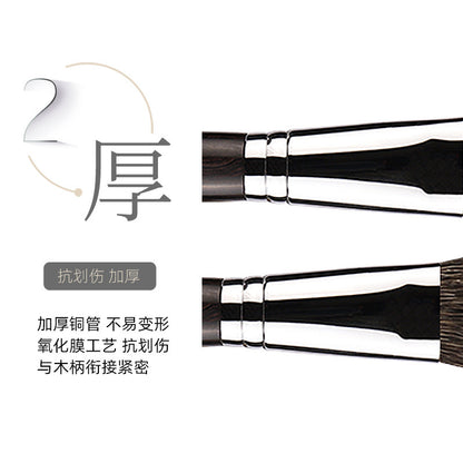 Cepillo de contorno en ángulo G24 con mango de ébano 