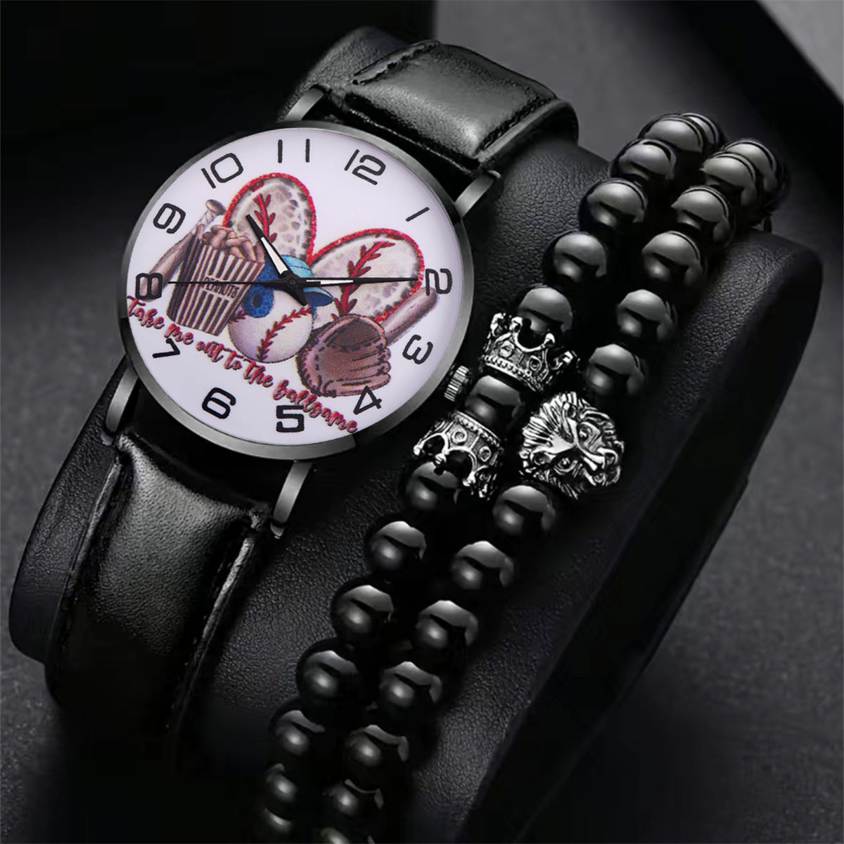 Personalized bracelet set quartz watch