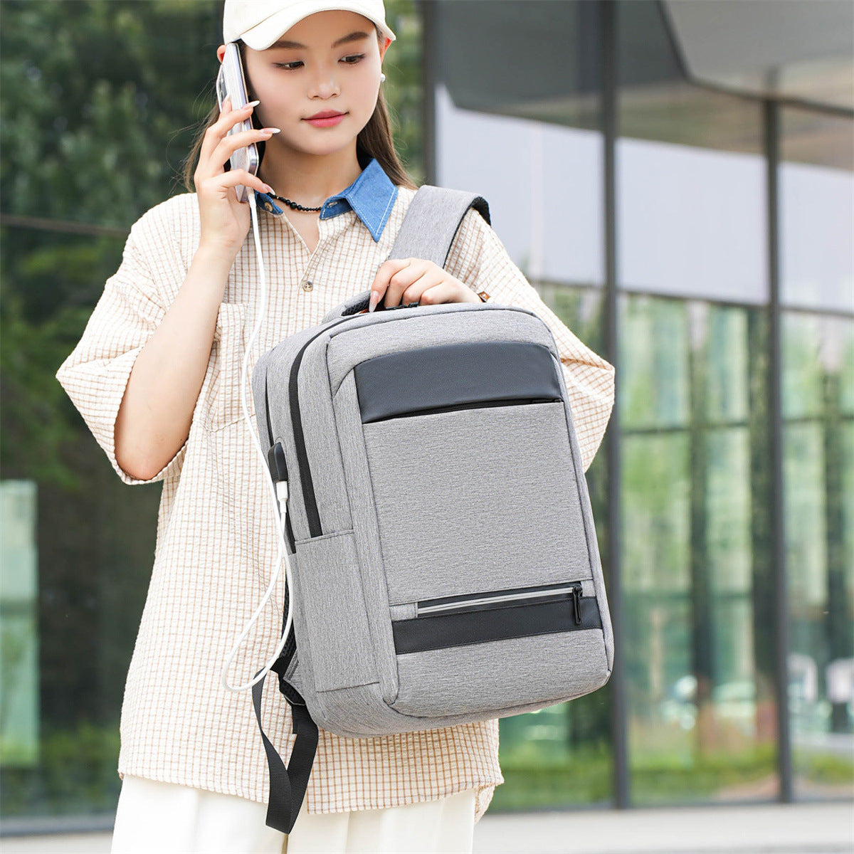 Business Casual Multifunctional Backpack Waterproof