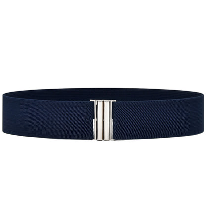 Elastic waist seal jewelry belt