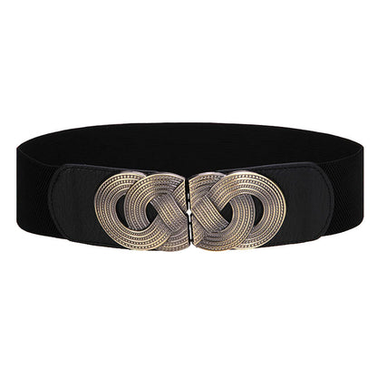 European and American retro wide waist seal