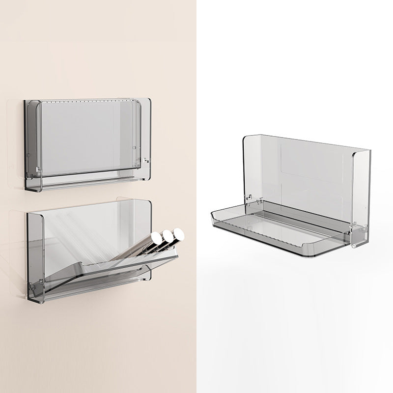 Foldable No-Drill Storage Rack