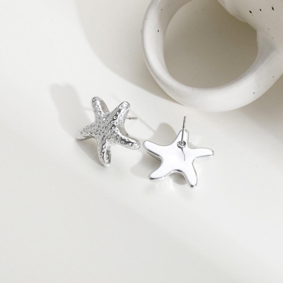 Ocean Starfish Stud Earrings