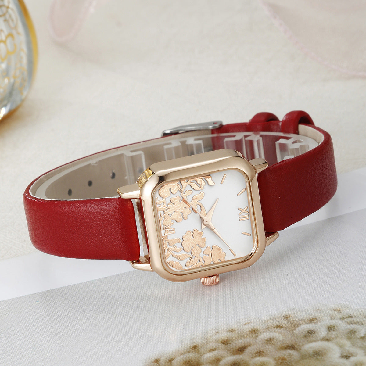 Quartz Watch LOVE Bracelet Set