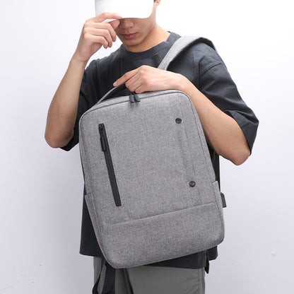 Simple business backpack computer bag