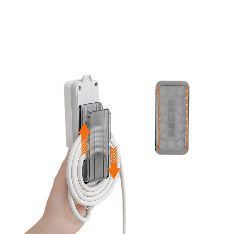 Soporte para regleta de enchufes de pared sin taladro 
