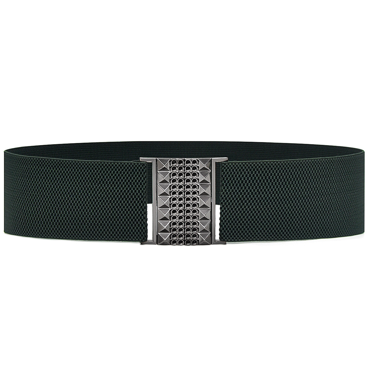 Belt Gold pair buckle elastic belt