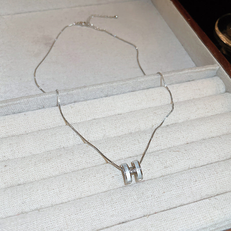 3D "H" Light-Luxury Versatile Collarbone Necklace