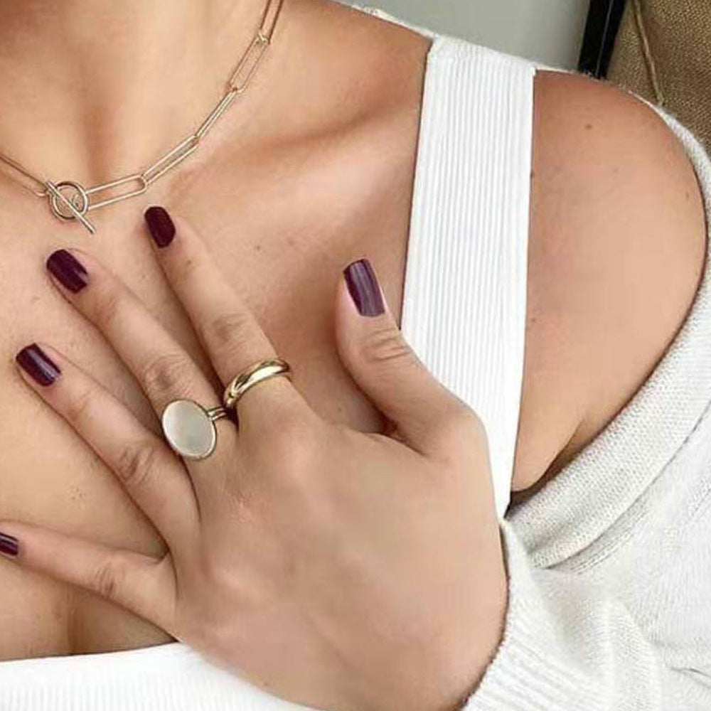 stainless steel wedding ring
