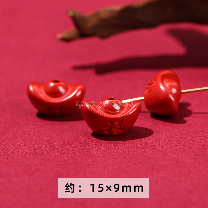 Emperor Sand Carving Accessories Lotus Pixiu Loose Beads