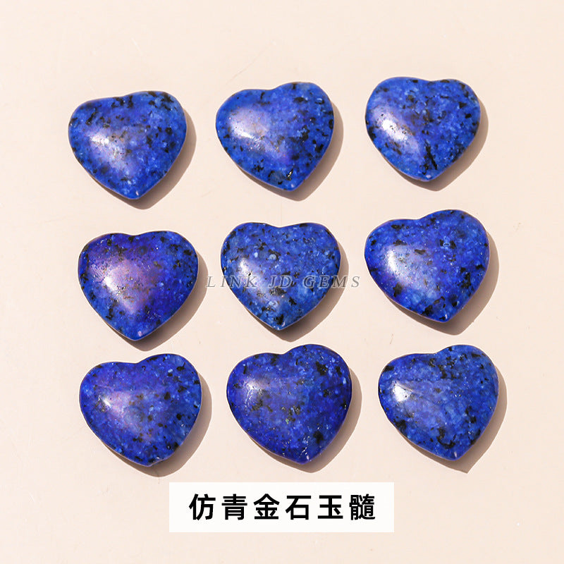 2Cm Natural Crystal Heart Shaped Gemstone