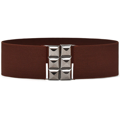 Popular embroidery new waist seal female