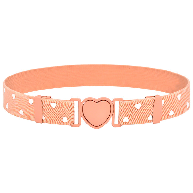 Elastic children's elastic belt