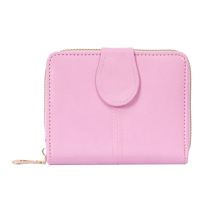 Buckle coin bag women's small wallet