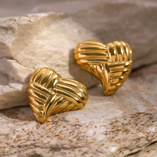Textured heart shape