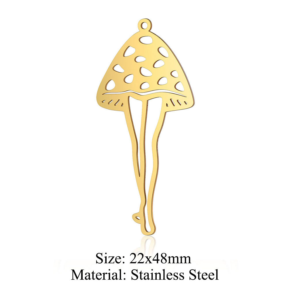 5 pcs/bag wings butterfly titanium steel pendant moth DIY