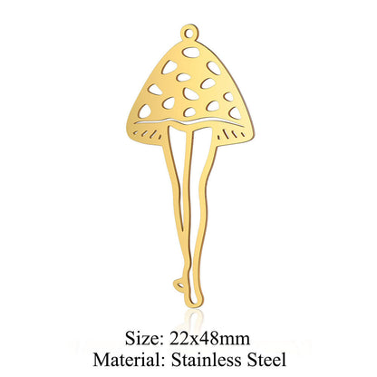 5 pcs/bag wings butterfly titanium steel pendant moth DIY