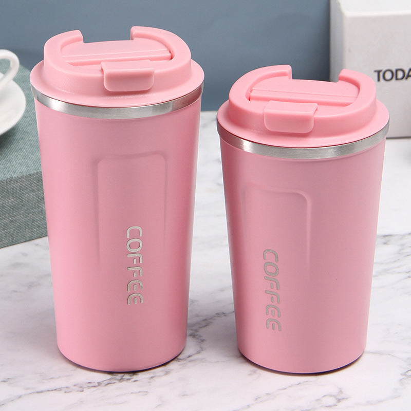 High value coffee cup portable thermos cup