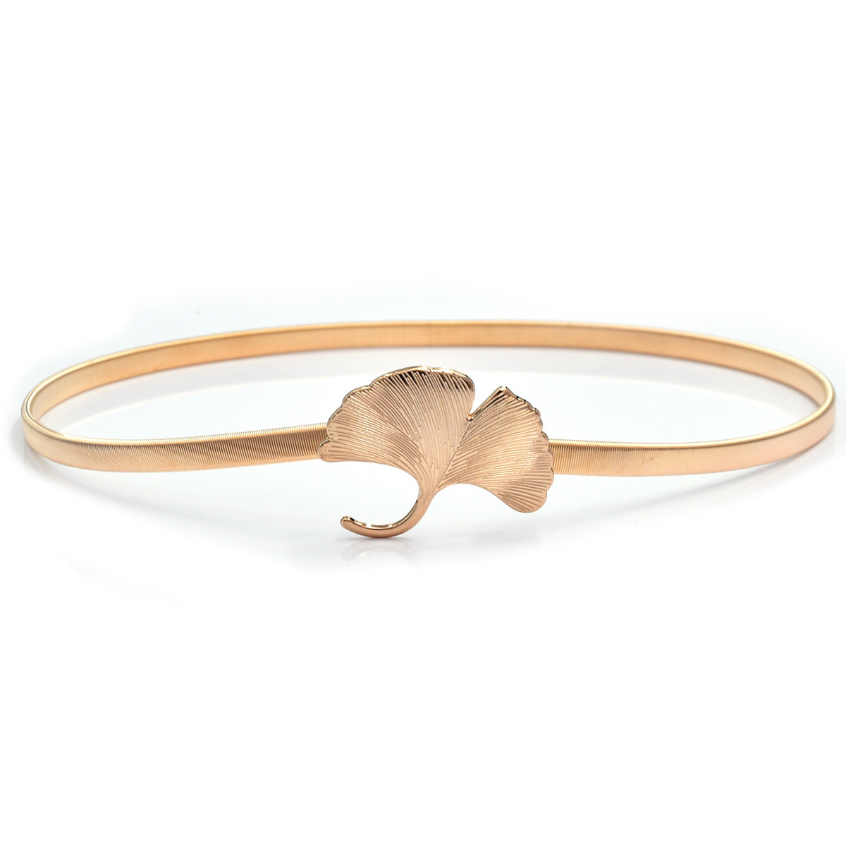 Button belt metal spring