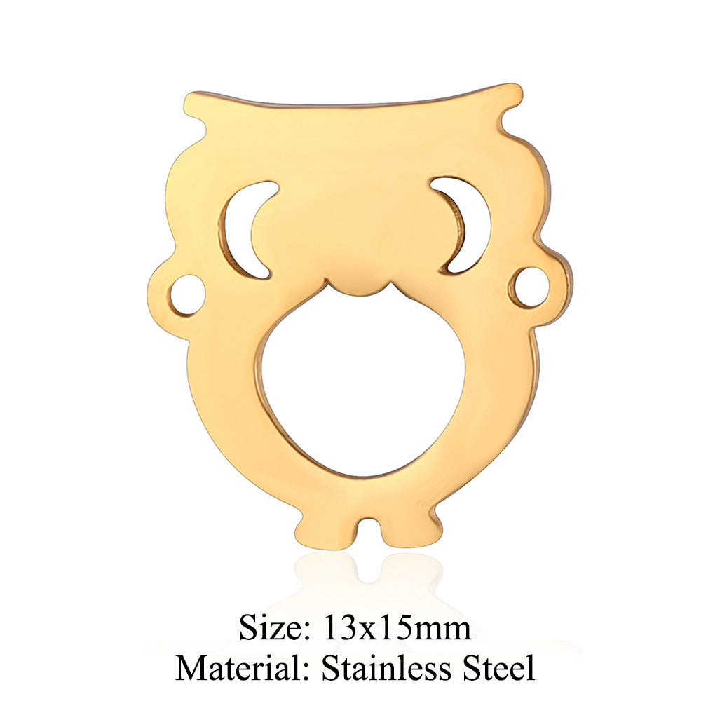 5 pcs/titanium steel pendant Seagull Mouse Koala Panda