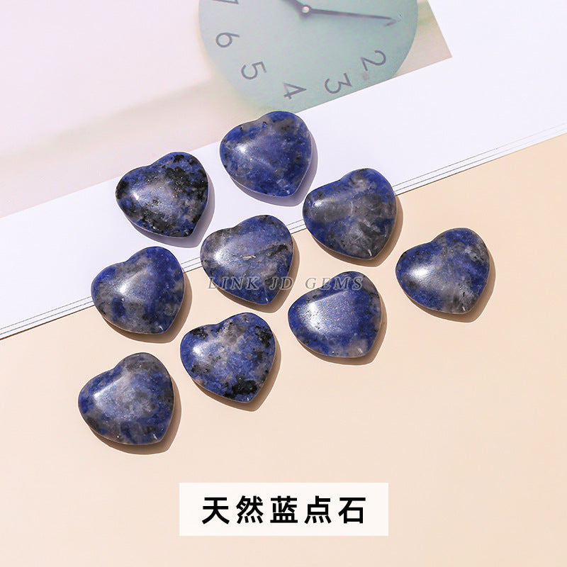 2Cm Natural Crystal Heart Shaped Gemstone