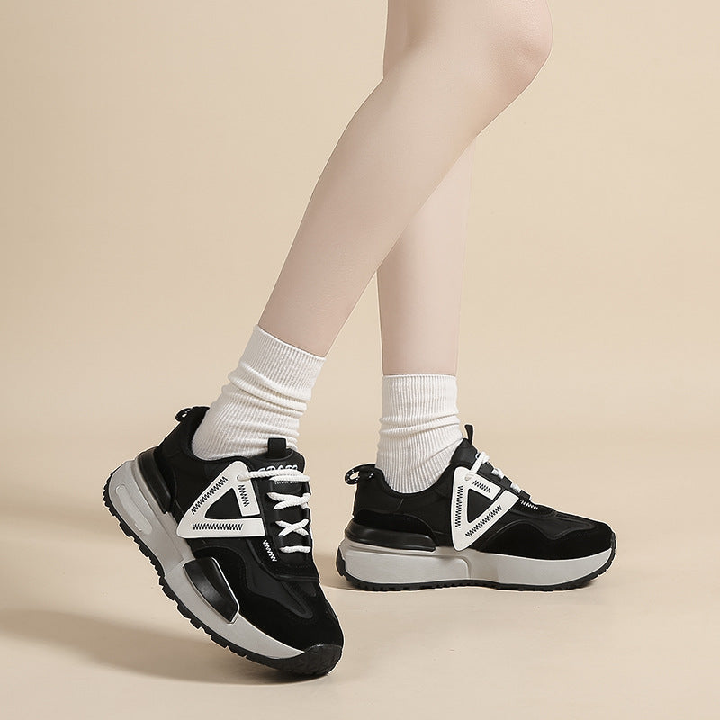 autumn women's thick sole all match forrest gump shoes