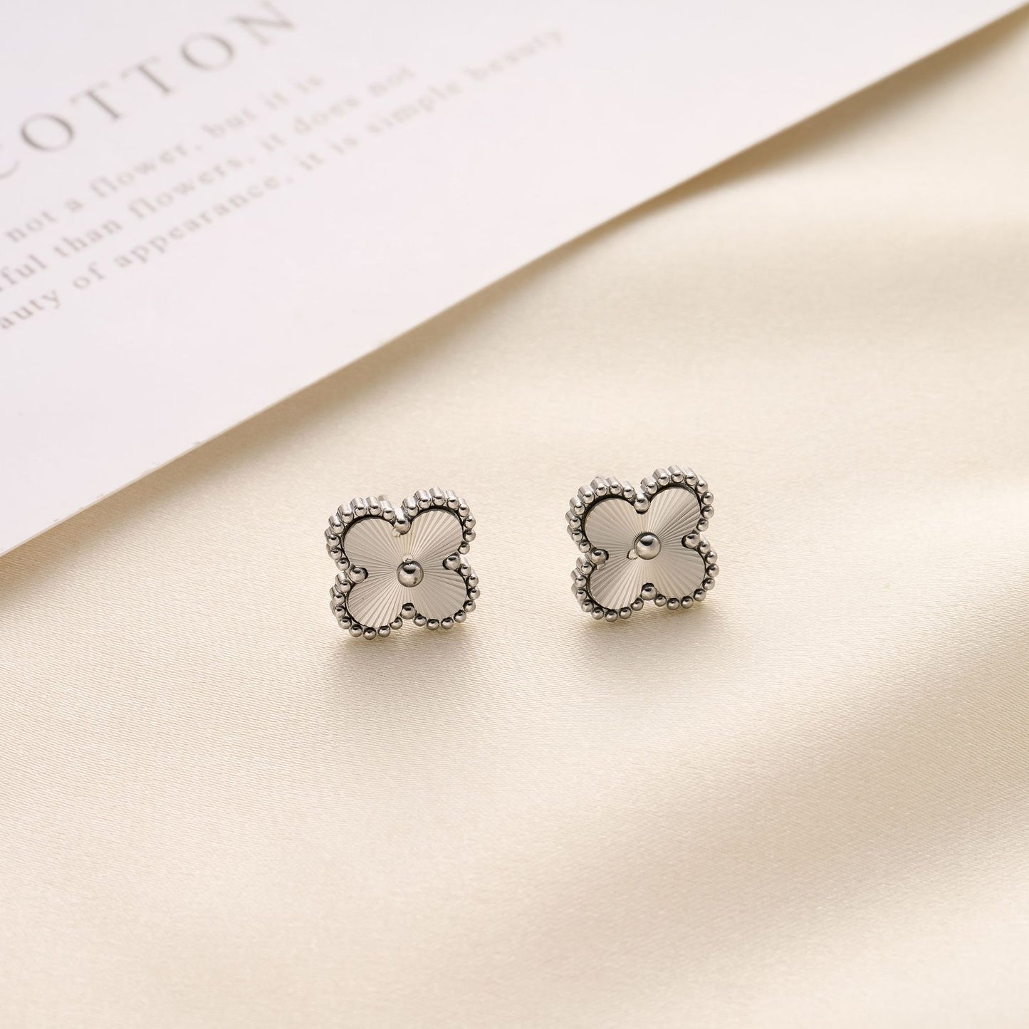 Four-Leaf Clover Jewelry Set