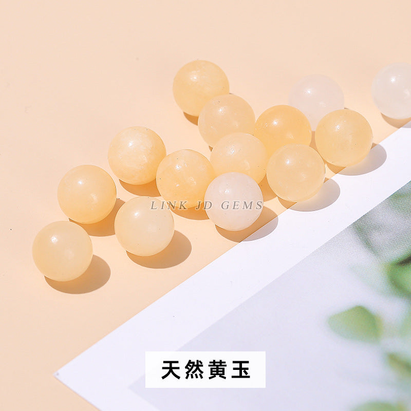 10Mm natural stone non-porous beads loose beads essential oil bottle roll