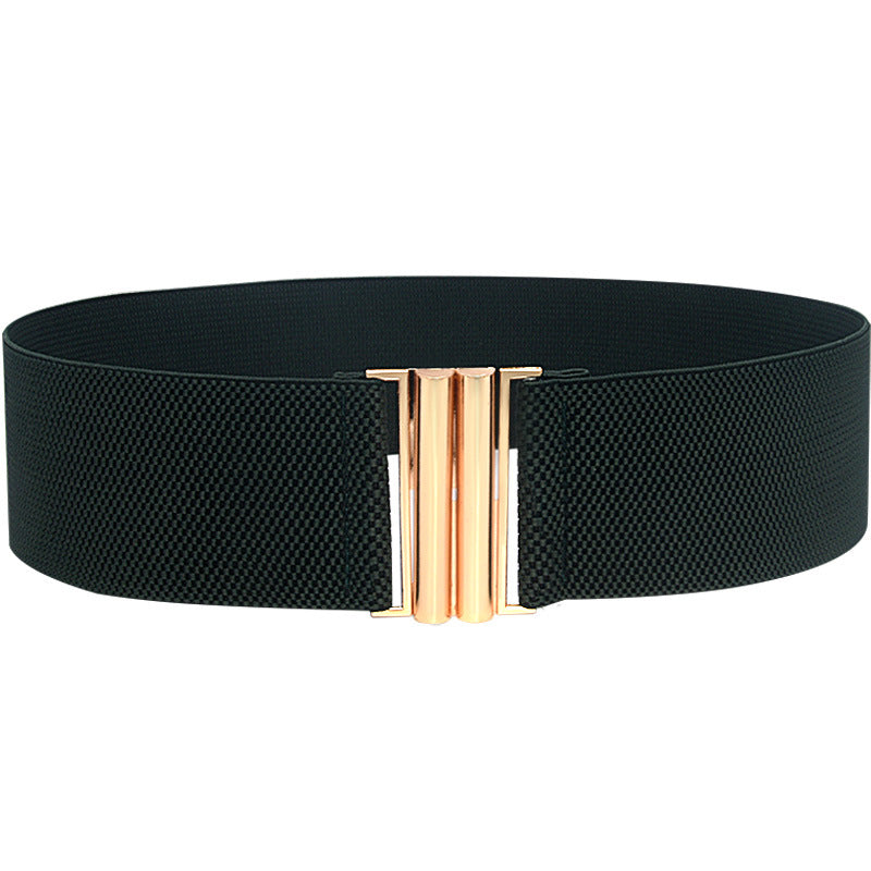 Elastic elastic waist seal metal buckle