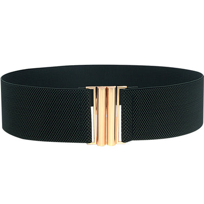 Elastic elastic waist seal metal buckle