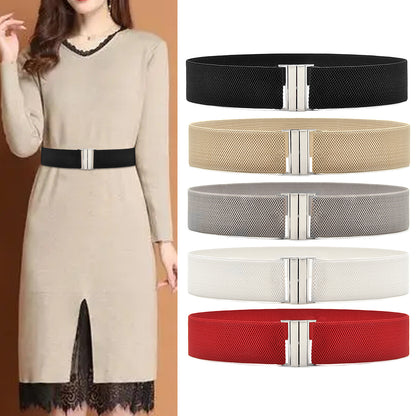 Elastic elastic belt width
