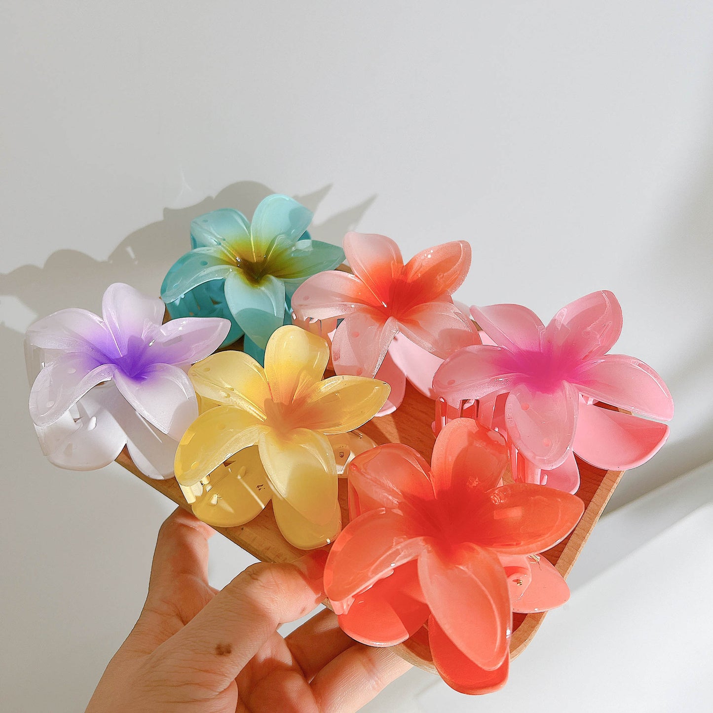 Bauhinia Flower Hair Claw Clip