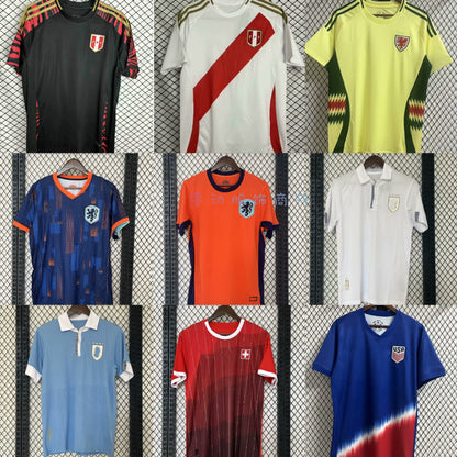 2024 Netherlands Wales Switzerland Uruguay Peru USA Jersey