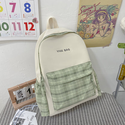 Student schoolbag girl backpack