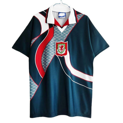 94-95 Wales Away Retro Giggs Hughes Rush Goss Jersey