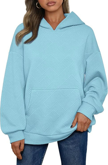 Hooded pocket sweatshirt