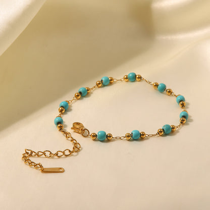 Turquoise Geometric Bracelet
